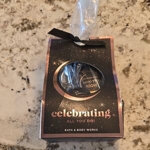 Bath & Body Works Celebrating Gift Set - Black and Gold, Into The Night